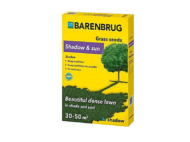 Газонна трава Barenbrug Shadow & Sun Тіньовитривала, 1 кг