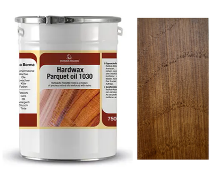 Олія паркетна Parquet Oil 1030 на дубі/ясені (колір-Табак), Borma Wachs, фото 1