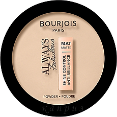 Пудра для обличчя Bourjois Always Fabulous Mat Powder No1