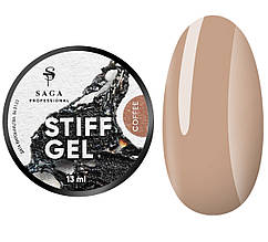 SAGA STIFF GEL №05, 13 ML COFFEE