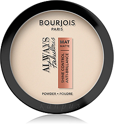 Пудра для обличчя Bourjois Always Fabulous Mat Powder No 3
