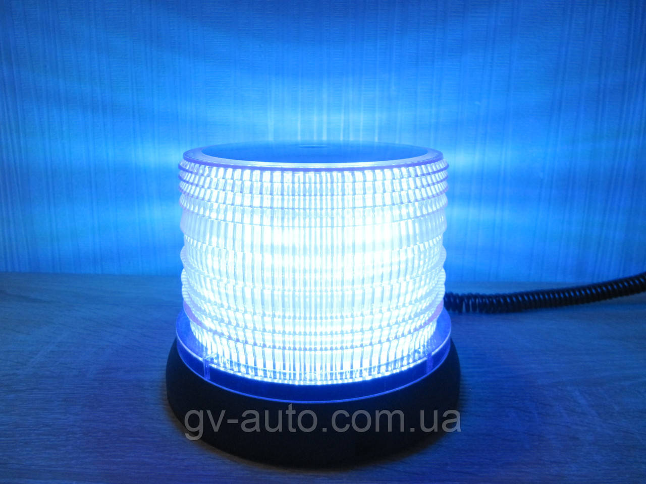 Проблисковий маячок LED RD 23 синій., фото 1