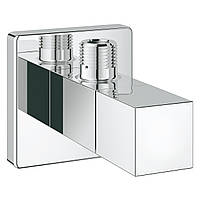 Вентиль запірний побутовий GROHE Eurocube кутовий 1/2"x3/8" зв-зв 22012000