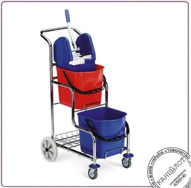 Візок для прибирання FILMOP SCALA, 30л, 2х15л, комплексний (228020), фото 1
