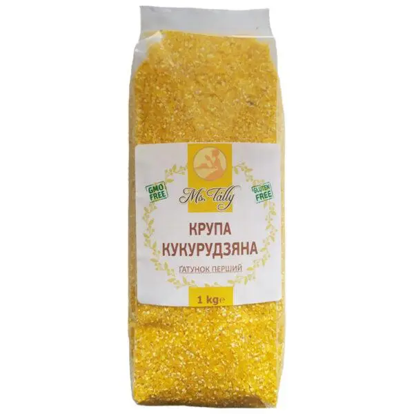 Крупа кукурудзяна безглютенова 1кг Ms.Tally