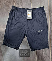Чоловічі брендові спортивні шорти Nike (Найк), чоловічі повсякденні сірі. Чоловічий одяг