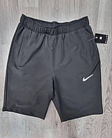 Чоловічі брендові спортивні шорти Nike (Найк), чоловічі повсякденні чорні. Чоловічий одяг