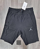 Чоловічі брендові спортивні шорти Jordan (Джордан), чоловічі повсякденні чорні. Чоловічі шорти
