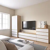 Комплект меблів у вітальню, шафа R-9 тумба R-12 комод R-4