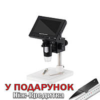 Микроскоп с дисплеем USB для ремонта цифровой 1000X Черный