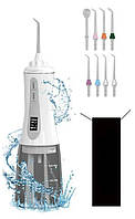 Ирригатор для полости рта портативный Oral Irrigator Waterproof IPX7 Белый