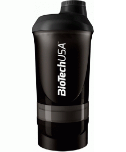 Смарт Шейкер BioTech USA чорний 600 мл/Smart Shaker Black