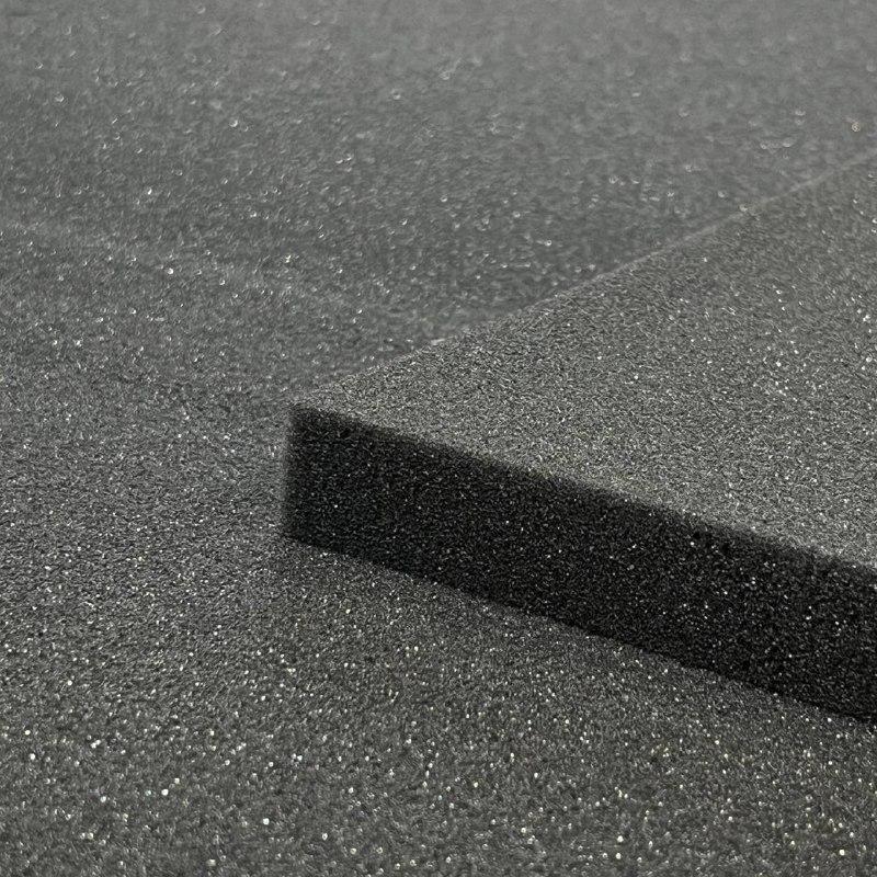 Поролон сумковий 20 мм (2 см) чорний для рюкзаків, відріз 48х48 см, фото 1