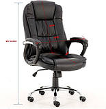Крісло офісне Comfort Black, фото 8