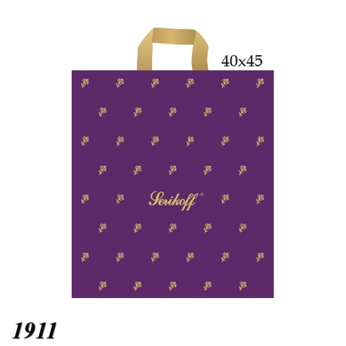 Пакет Serikoff Подарунковий баклажан 40х45 см (25шт), фото 1