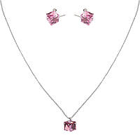 Набір Swarovski "Кубики" родій Xuping 924808.3(6)