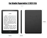 Чохол обкладинка для Amazon Kindle Paperwhite 5 M2L3EK 11th Gen 6,8 дюймів Автовключення/вимкнення, фото 9