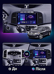 Штатна Магнітола Toyota Venza 2008-2016 на Android Модель ТС10-8octaTop-4G-DSP-CarPlay