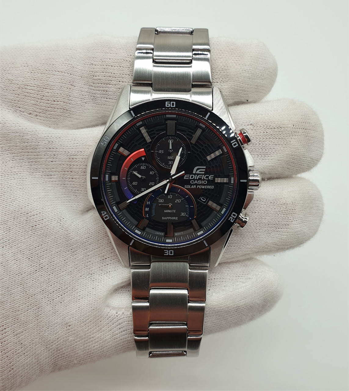 Чоловічий годинник часы Casio Edifice EFS-S610HG-1AVUEF Sapphire Solar новий