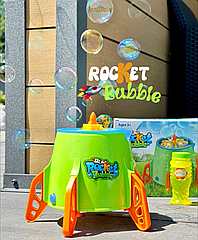 Генератор паралельних бульбашок Bubble Fun 119514 "Ракета" + 2 запаски