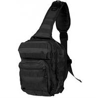 Рюкзак тактический однолямочный Mil-tec 10 л черный 14059102.store