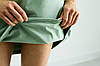Плаття жіноче трикотажне на літо тканина "Кулір" колір м'ята, фото 10