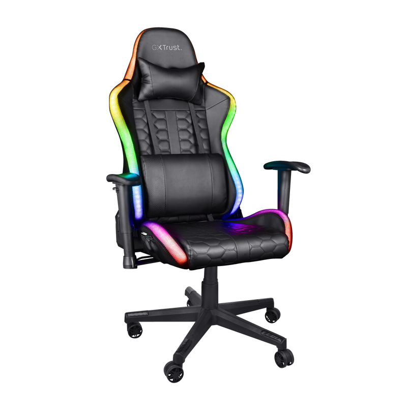 Ігрове Крісло зі Світлодіодним Підсвічуванням RGB GXT 716 RIZZA