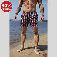 Мужские шорты пляжные Skull Rose, Мужские трусы для плавания
