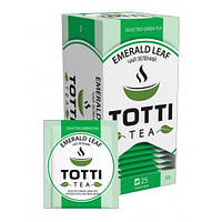 Чай зелений пакетований TОТТІ Tea "Смарагдовий лист" 25 шт