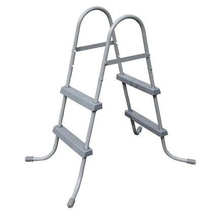 Драбина для каркасного басейну Bestway 58430 двосекційна 84 см, фото 1