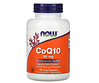 Коэнзим Q10 Now Foods (CoQ10) 60 мг 180 капсул