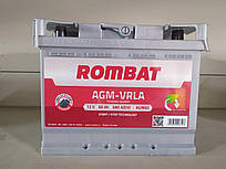 Акумулятор ROMBAT AGM 6СТ-60Ah 680 R