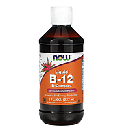 Жидкий комплекс B-12 Now Foods (Liquid B-12 B-Complex) 237 мл