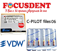 C Pilot files (Ц Пилот файлы) 6шт. 25мм №6, VDW