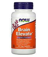 Витамины для мозга Now Foods (Brain Elevate) 60 растительных капсул