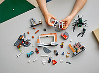 Конструктор Lego Marvel Super Heroes Людина-Павук у святилищі-майстерні 355 деталей (76185), фото 5