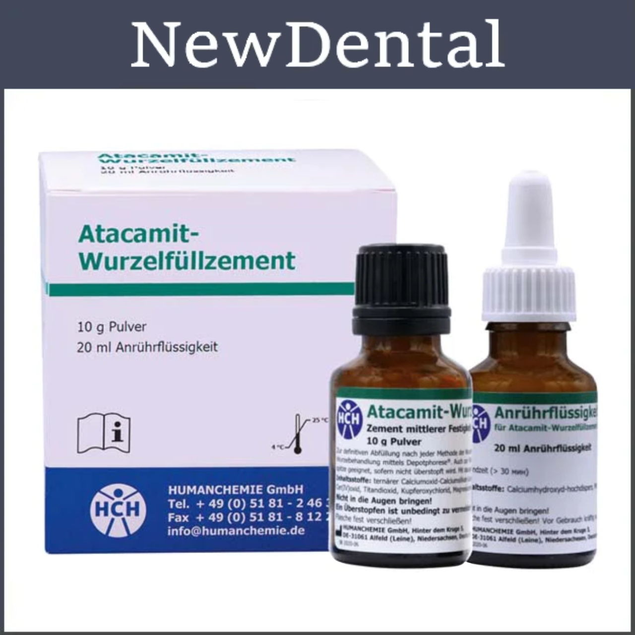Атацаміт (Atacamit) 10г+20мл пломб.каналів Humanchemie ОРИГІНАЛ