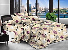 Комплект постільна білизна бязь преміум люкс 1.5сп