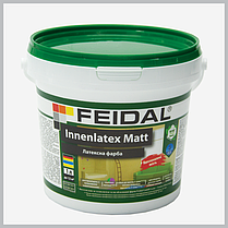 Фарба інтер'єрна Feidal Innenlatex Matt, біла 10л, фото 5