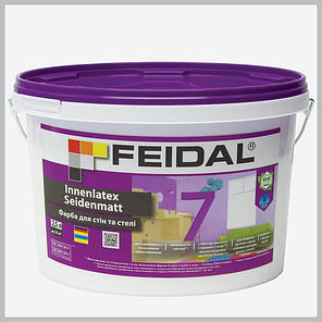 Фарба Feidal Innenlatex Seidenmatt 7 2,5л - Тонована, фото 1