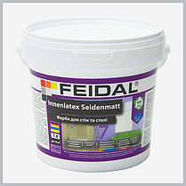 Фарба інтер'єрна Feidal Innenlatex Seidenmatt 7 (10л), фото 5