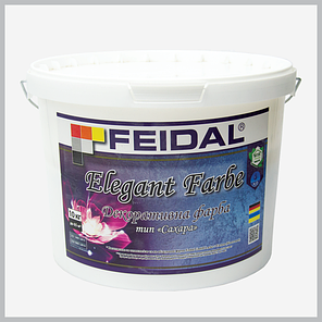 Фарба декоративна Feidal Elegant Farbe, біла 10кг, фото 1