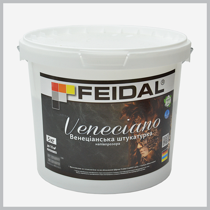 Декоративна штукатурка Feidal Veneciano 5 кг, фото 1
