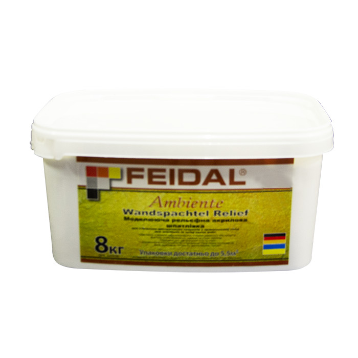Декоративна штукатурка Feidal Wandspachtel Relief 8кг