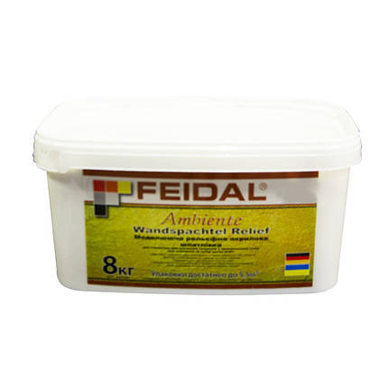 Декоративна штукатурка Feidal Wandspachtel Relief 8 кг, фото 1