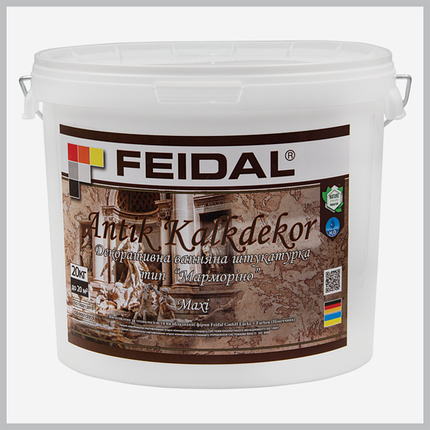 Вапняна декоративна штукатурка Feidal Antik Kalkdekor Maxi 20 кг, фото 1