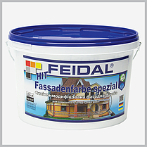 Силіконмодифікована фасадна фарба Feidal HIT Fassadenfarbe spezial 10 л, фото 4