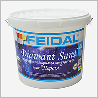 Краска декоративная Feidal Diamant Sand 5кг - Тонированная