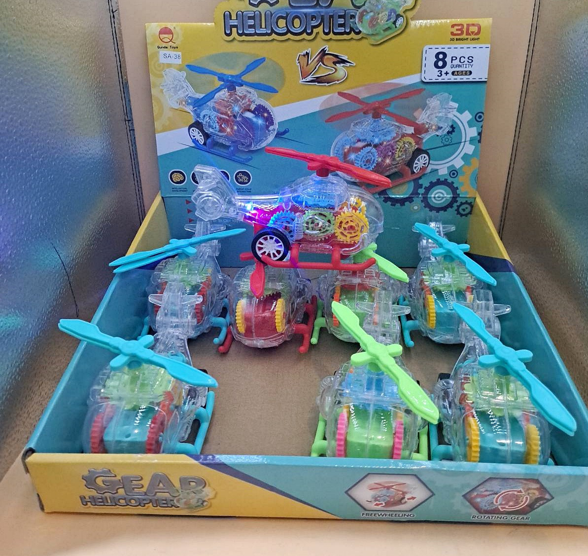 Набір гвинтокрили, 8 шт/уп, фото 1