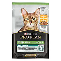Purina Pro Plan (Пурина Про План) Sterilized Chicken влажный корм для кошек 85 г